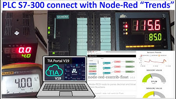 Node-Red connect with PLC S7-300 and temperature sensors