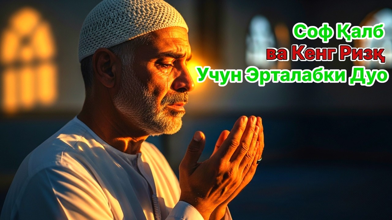 Эрталаб Мужиза руй беради Бу дуони тингланг Бойлик Барака Шифо Соглиқ