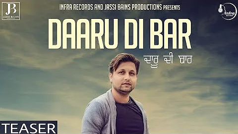 Daaru Di Bar (Teaser) Gavvy Gurmaan Feat. Desi Crew | Infra Records | Releasing On 2 Dec