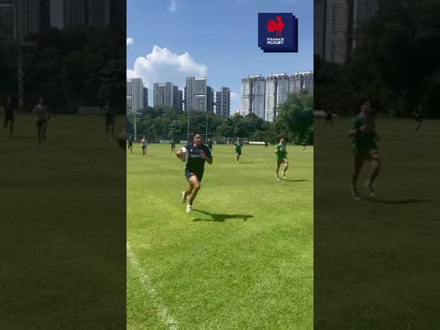Nos garçons #France7 ont partagé leur entraînement avec l'Australie ! ?