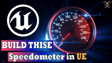This Is the right way to Make a Car Speedometer in UE 05 | Build racing game PART 04
