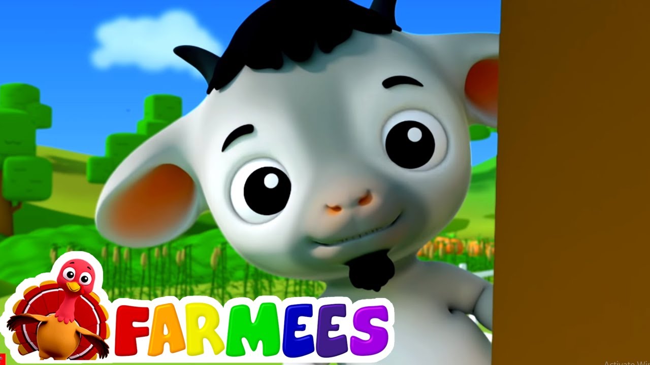 Bébé chèvre | Chansons de maternelle | Dessins animés | Farmees Française | Vidéos préscolaires