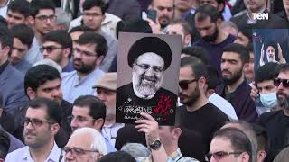 الآلاف في شوارع  تبريز لبدء مراسم تشييع الرئيس الإيراني ومرافقيه