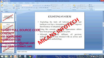 Systematic Design of an Approximate Adder The Optimized Lower Part Constant-ORAdder
