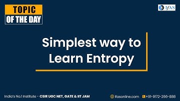 Concept Of The Day New Way To Learn Entropy