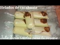 Helados de cacahuate o Manny bolis saborines o helados gourmet para negocio