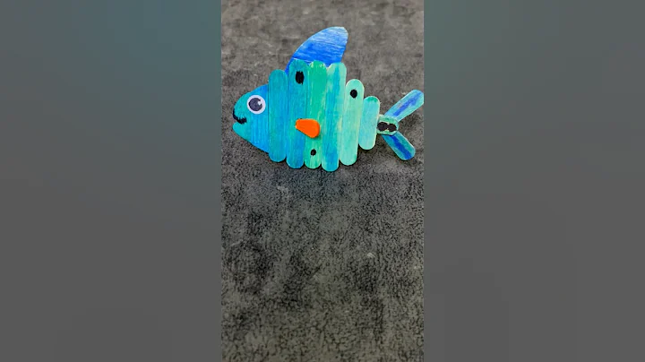 Best Ice Cream Stick Crafts Ideas #diy #craft #shorts #ytshorts #fish #handmade #homedecor