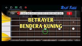 BETRAYER-BENDERA KUNING REAL BASS COVER