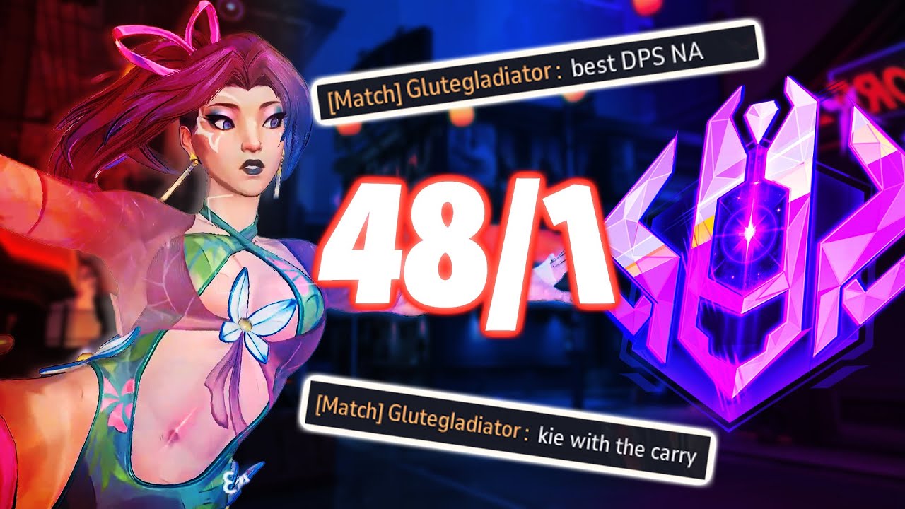 Psylocke goes 48/1 against TOP 1% | Marvel Rivals