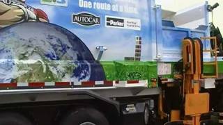 Hybrid Garbage Truck Demo