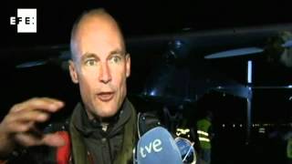 El avión solar Impulse aterriza en España sin usar ni gota de combustible