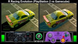 PlayStation 2 vs GameCube (R: Racing Evolution) Gameplay Comparison
