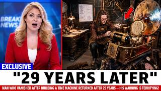 Man Who Vanished After Building a Time Machine Returned after 29 Years — His Warning Is Terrifying!