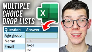 How To Make Multiple Choice Drop Down List In Excel - Full Guide