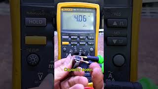 detect and replace physically damaged and measured electrolytic capacitors #capacitor #power #tv