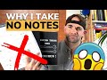 How i took zero notes in medical school   active recall only method