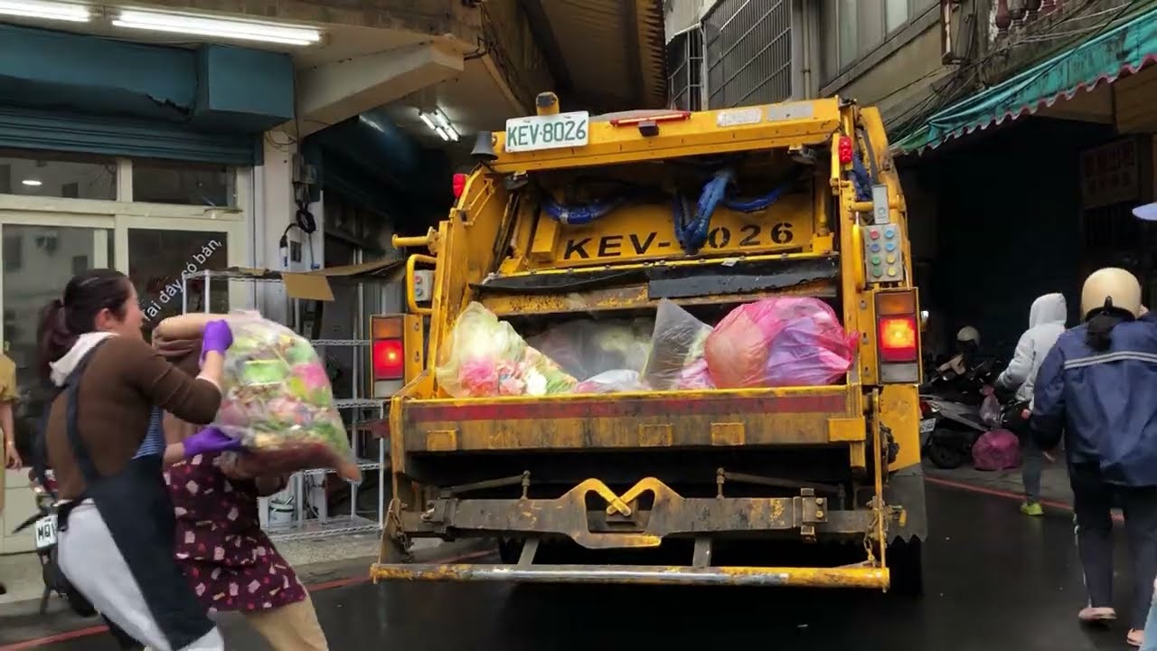 新竹縣新豐鄉垃圾車KEV8026收運市場(300訂閱特集)