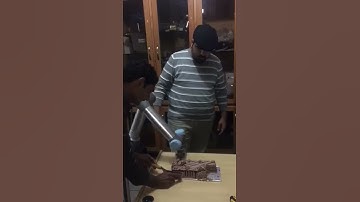 Universal Robots UR5 Cake Cutting Video
