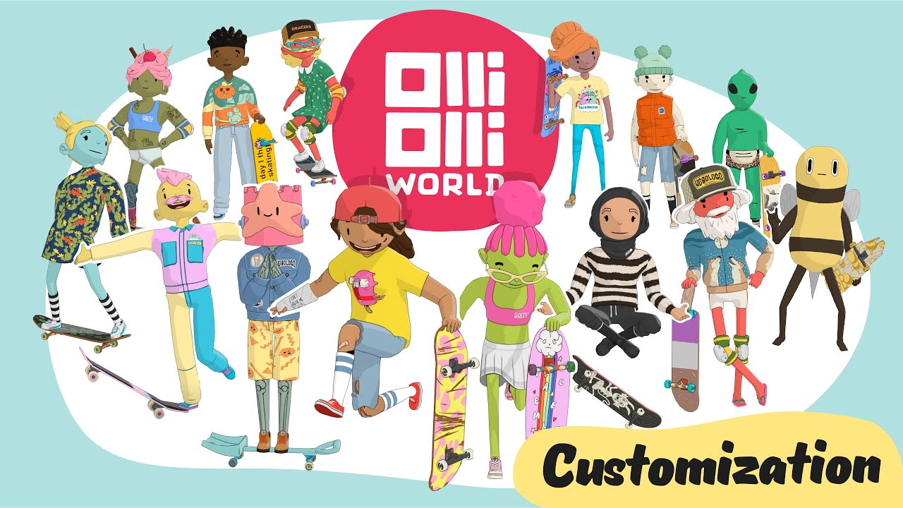 OlliOlli World - Official Customization Trailer
