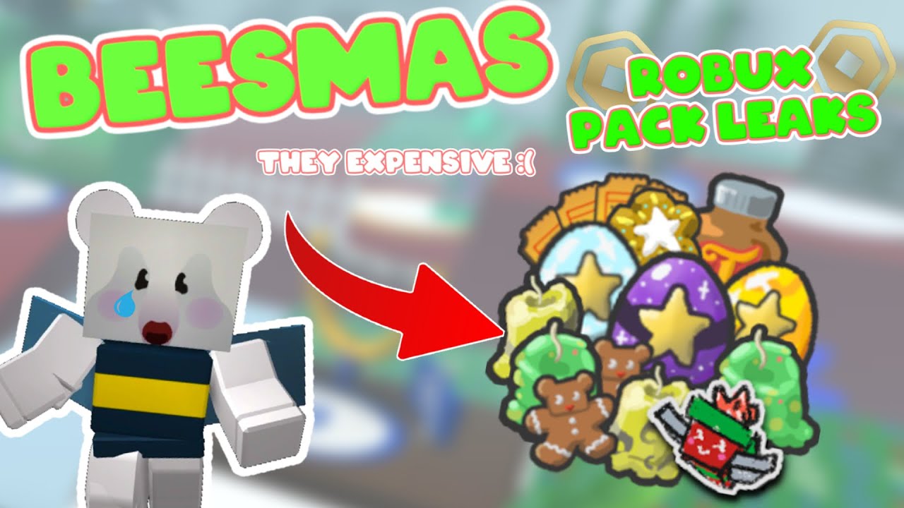 🟡 NEW BEESMAS LEAKS! ROBUX BUNDLES PRICES & MORE! (Bee Swarm Simulator ...