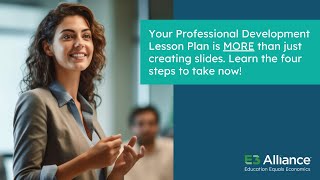 Four Steps to Effective Lesson Plan Professional Development  | E3 Alliance