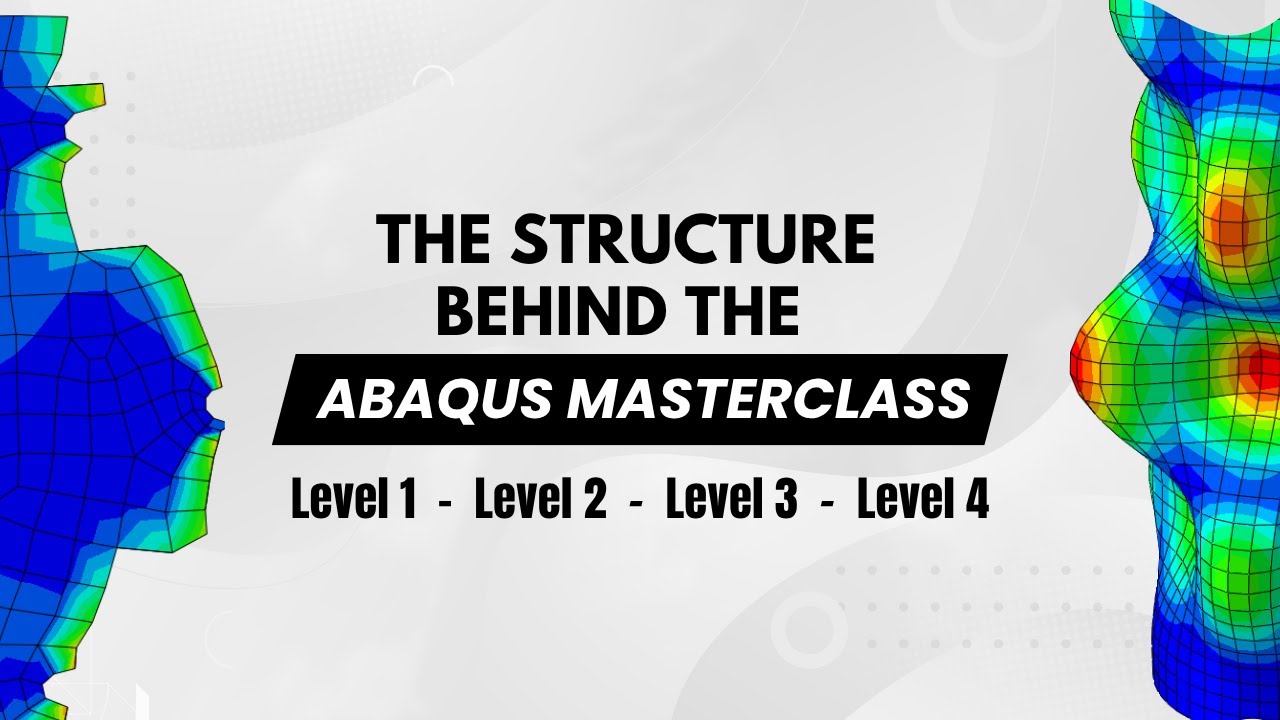 #02 ABAQUS Masterclass Structure Explained: The 4 Levels from Basics to ...