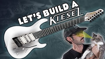 Watch Me Build The PURRFECT Custom Kiesel Aries Guitar!