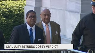 Civil jury finds Bill Cosby sexually abused teenager in 1975