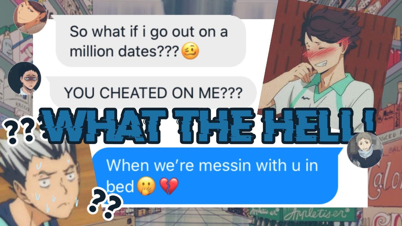 WHAT THE HELL?! || Drunk?! || Haikyuu Text Lyric Prank || read description for information