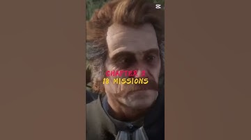how many missions are in each chapter in rdr2#funnycomedy #edit #trending #rdr2