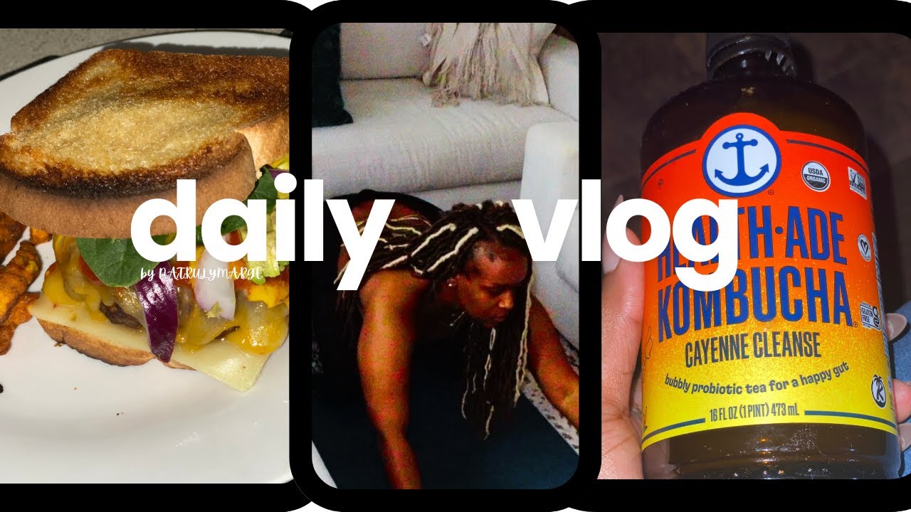 VLOG| Relaxing Weekend @ Home| Pilates| Cooking| Trying New Kombucha 