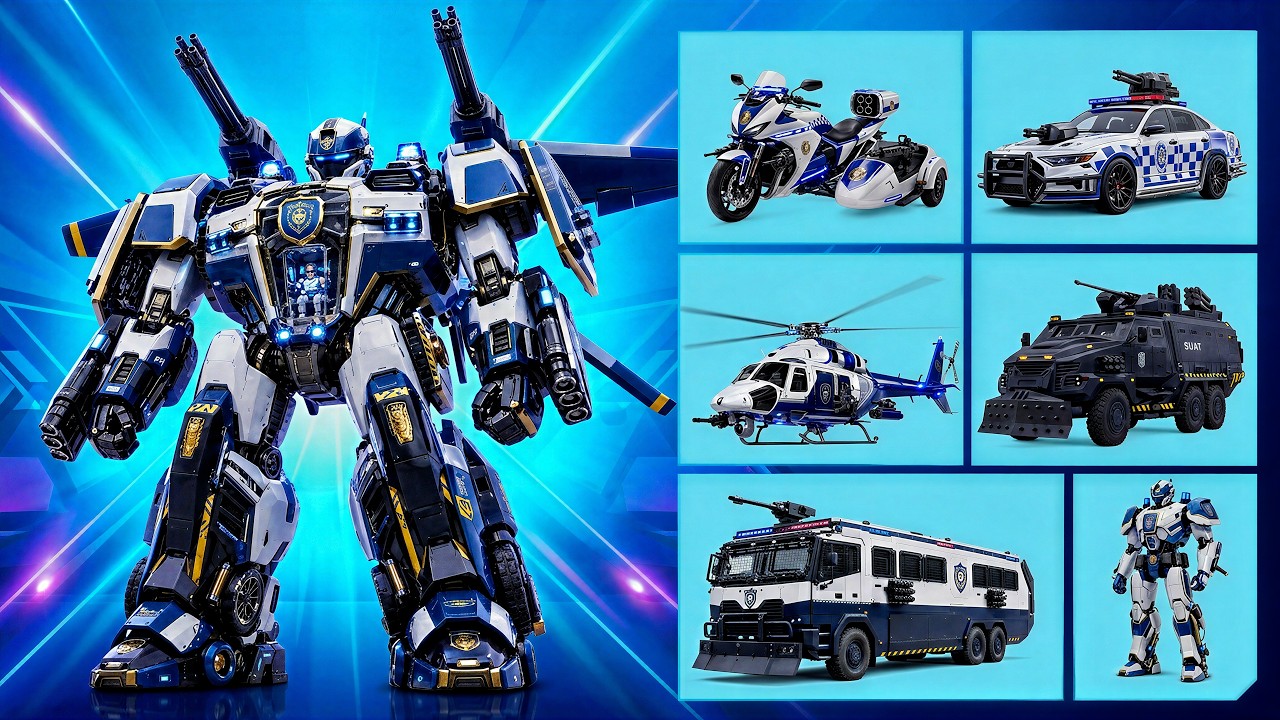 The Ultimate Mecha Showdown Police Justice Prime VS Crimson Overlord the-ultimate-mecha-showdown-police-justice-prime-vs-crimson-overlord