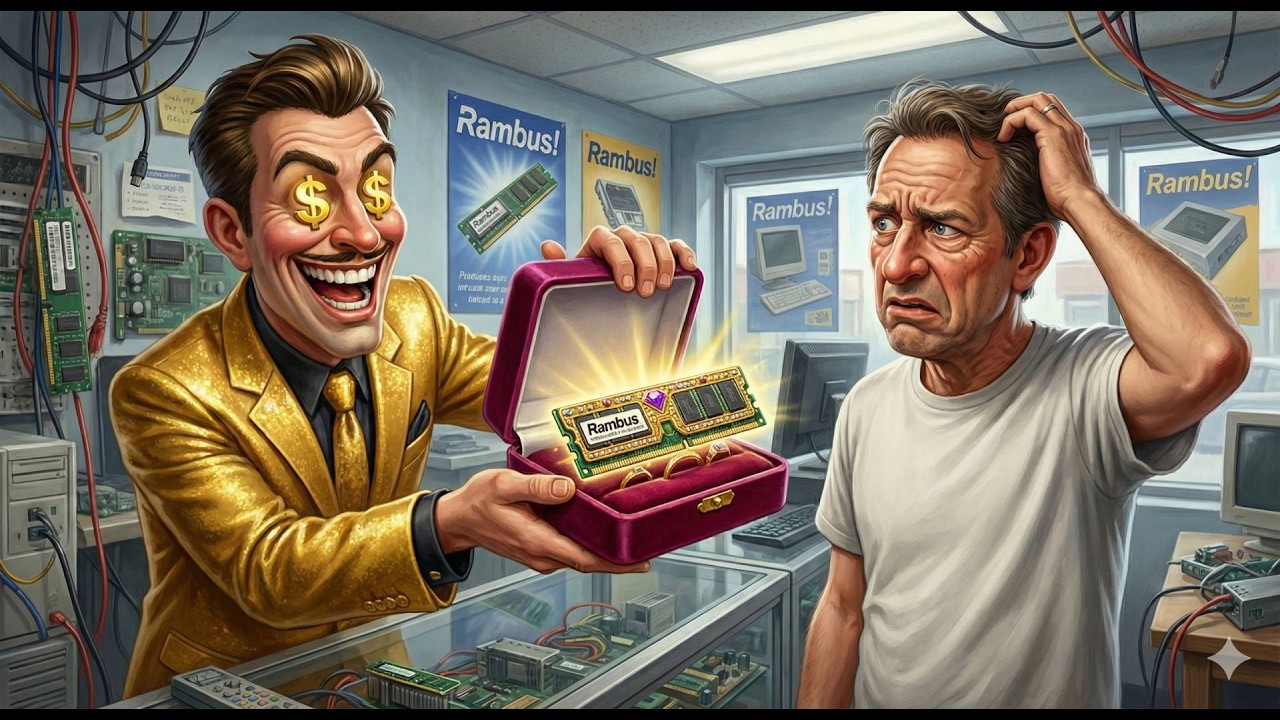 Rambus, a memória que flopou