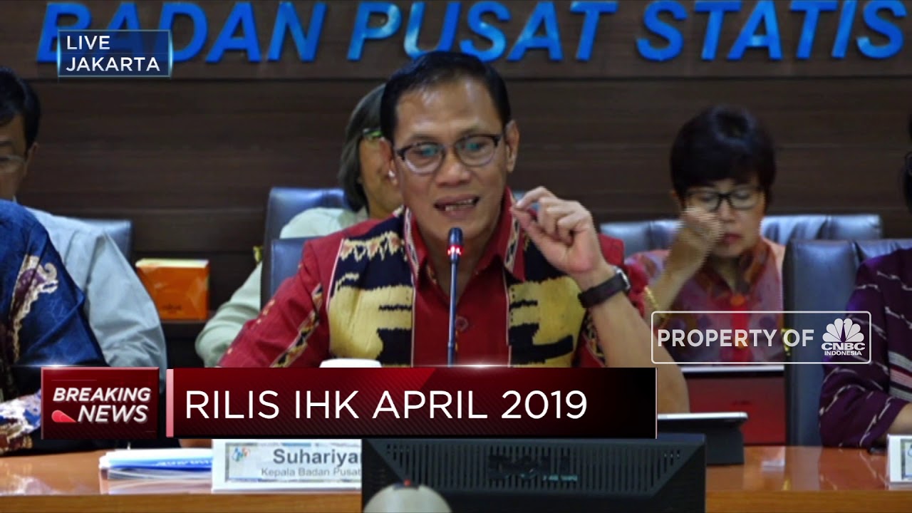 BPS: Inflasi April 2019 0,44%, Masih Terkendali