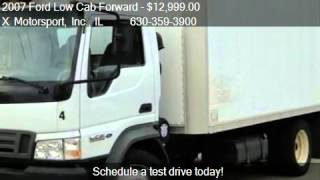 2007 Ford Low Cab Forward 16 Ft Box Truck Power Stroke Turb