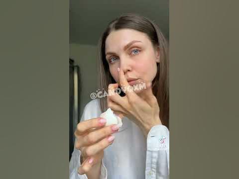 # как убрать чёрные точки на носу - YouTube