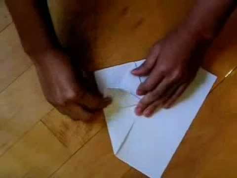 How to make flying paper plane