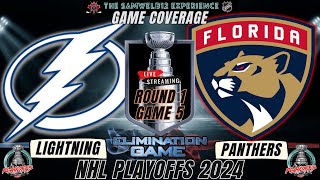 Live: Tampa Bay Lightning vs. Florida Panthers LIVE NHL hockey Playoffs Game 5