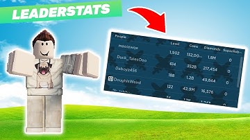 How to Setup Leaderstats Leaderboard in Roblox