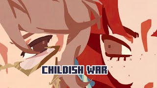CHILDISH WAR || BANNERFALL SMP (just a short lyr vid)