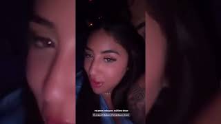 Hayra Foi Acompanhar O Namorado Deivinho No Show