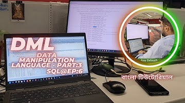 DML: Data Manipulation Language Tutorial.Part:3-SQL-Ep:6  🔥 #replace #sql #bengali
