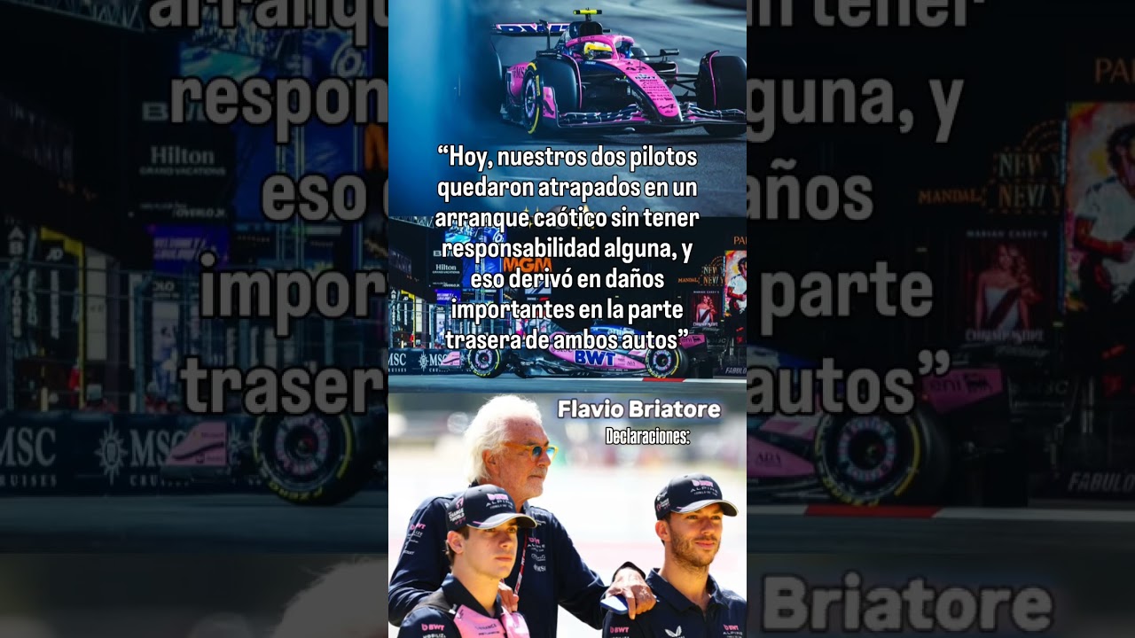 Flavio Briatore Declaraciones Post Las Vegas 🇺🇲 2025 
