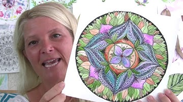Draw and Paint Botanical Mandalas (Episode 2)