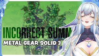 HE&#39;S A SNEAKY LITTLE SNAKE!! | Max0r Metal Gear Solid 3 | VTuber Reacts