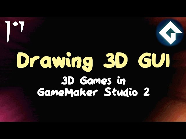 GameMaker How to Draw GUI with Views 