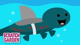 The Baby Shark Song! | Baby Shark Alternate Version | Scratch Garden