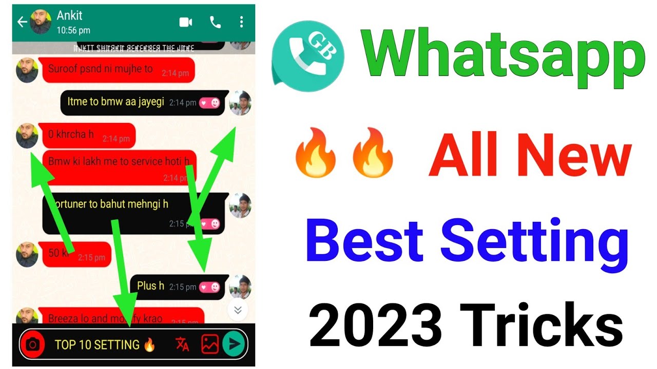 Gb Whatsapp की top 10 setting | Gb whatsapp 🔥 new features |