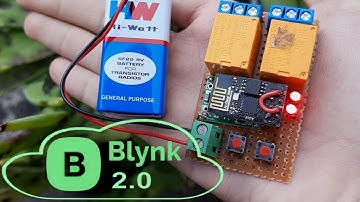 Control your home appliances with new blynk IOT cloud & manual push button using ESP01, ESP8266