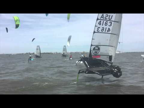 moth vs. kite course racing